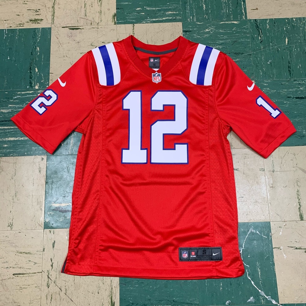 Tom Brady Throwback New England Patriots Jersey